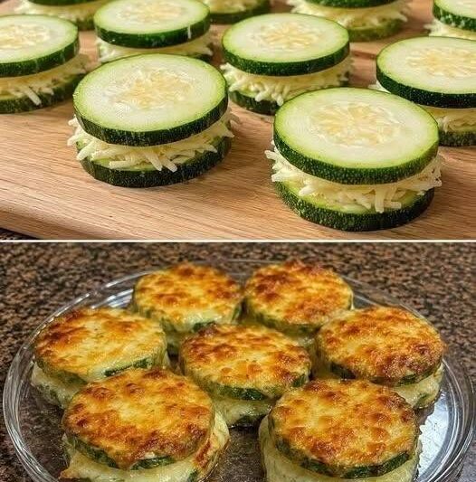 Healthy Zucchini Slice with Broccoli, Spinach and Cheese